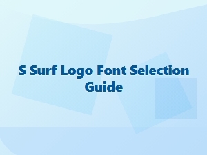 Surf Logo Font Selection Guide